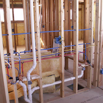 Water piping installation