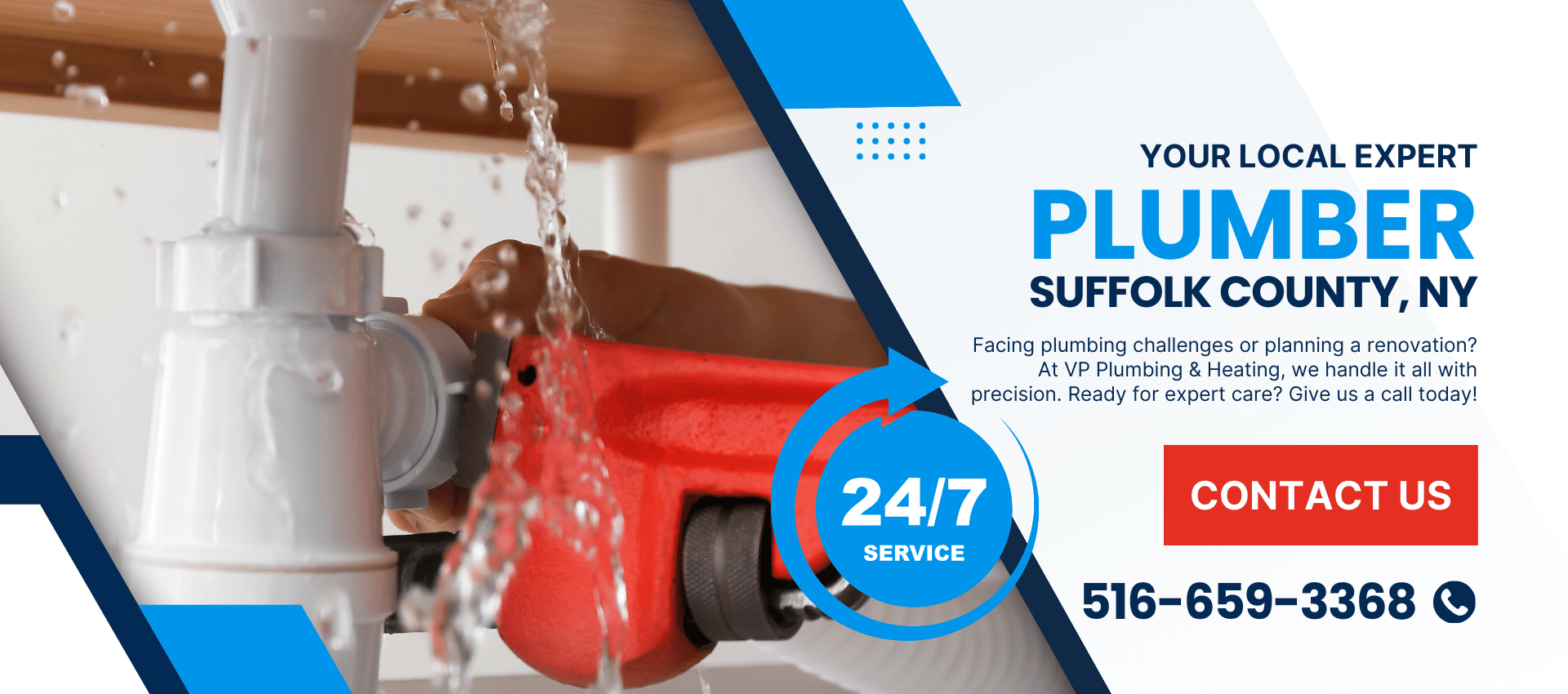 Suffolk County Plumbers VP Plumbing & Heating
